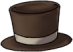 Brown Top Hat