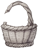 Light Bunny Basket