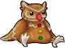 Gingerbread Owl Plush