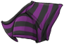 Black and Purple Striped Shirt