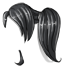 Black Pigtail Wig