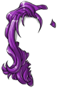 Glamour Wig Purple