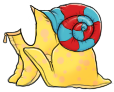 Yellow Snail Costume