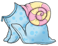 Blue Snail Costume