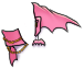 Pink Bat Cape