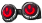 Red Tech Goggles